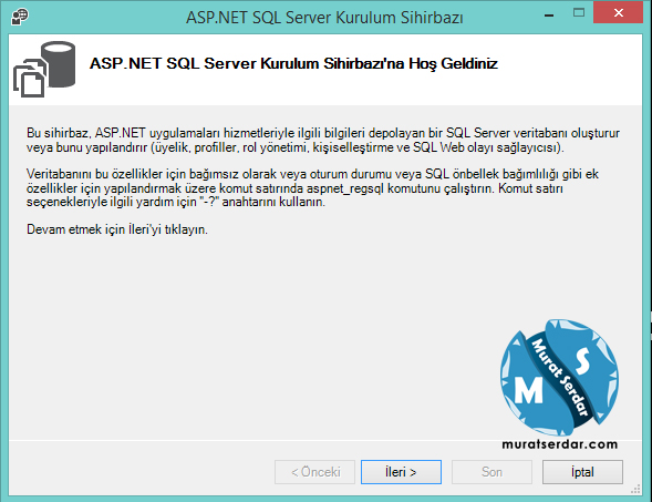Ders 2 - Console ile ASP.NET User Tablosu Ekleme - MSSQL - 2